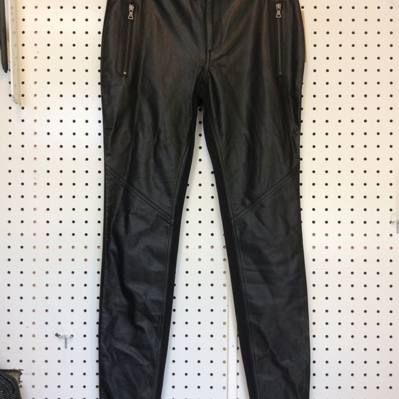 DKNY Woman’s Skinny Jeans Vegan Leather Front SALE❗️ - Picture 3 of 6
